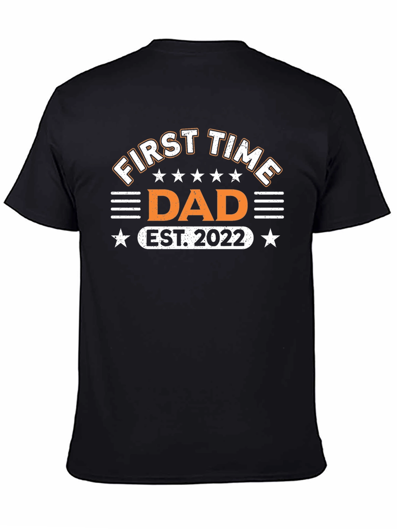First Time Dad EST. 2022 Graphic Tee