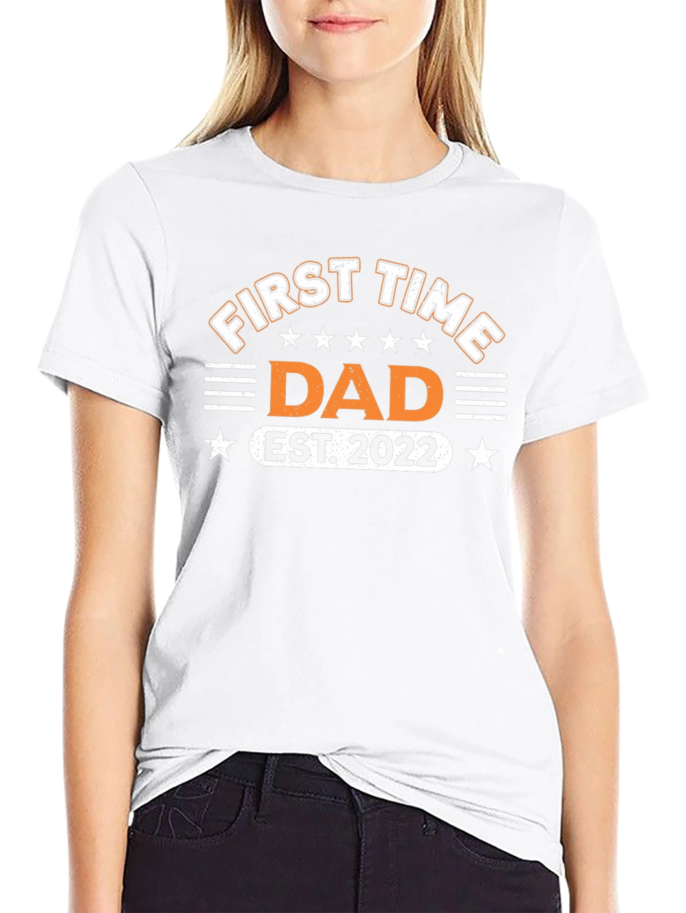 First Time Dad EST. 2022 Graphic Tee