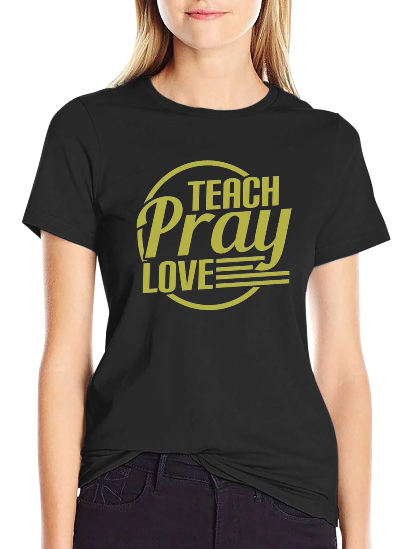 Teach Pray Love T-Shirt - Christian Inspired Tee