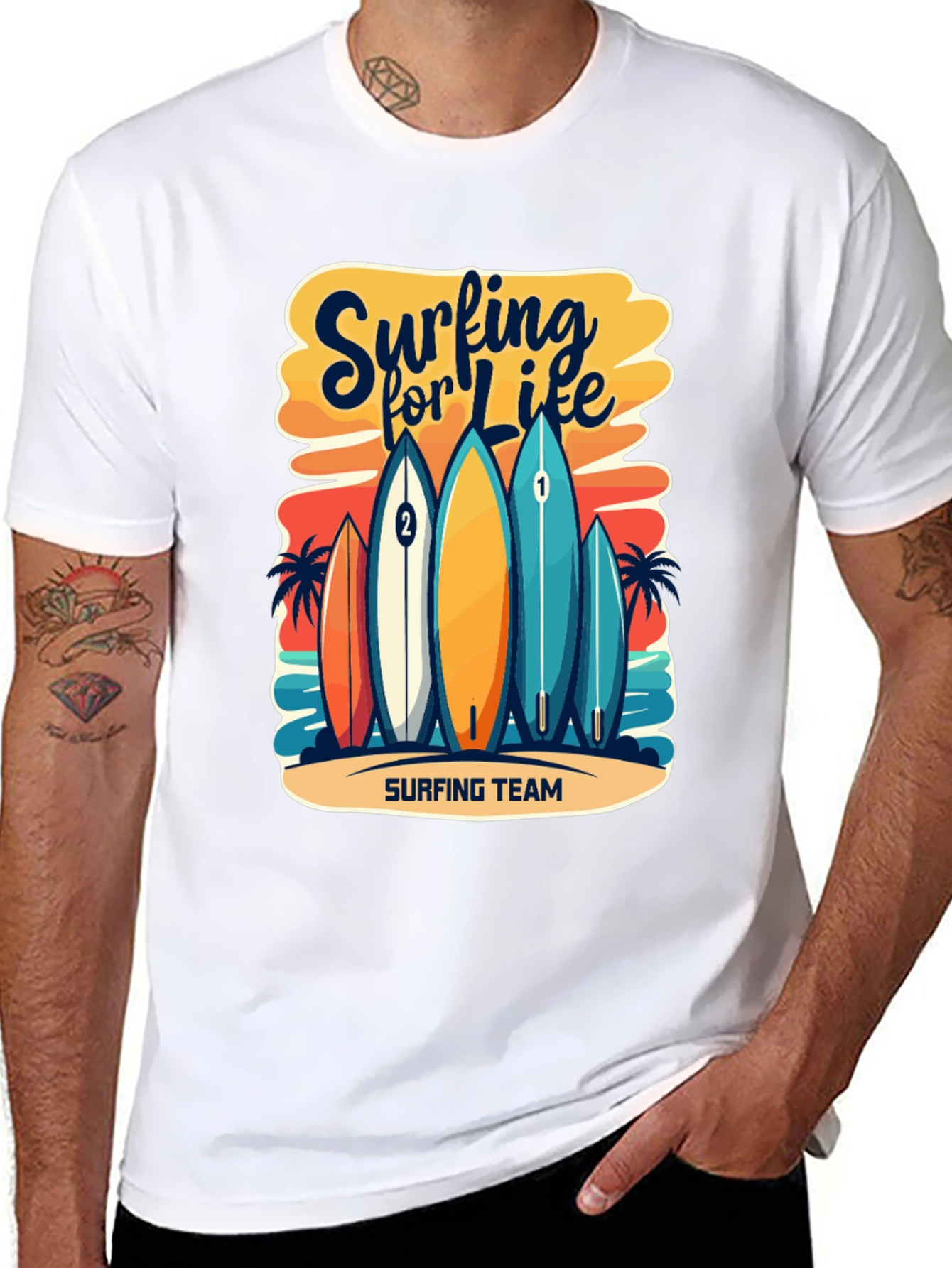 Surfing For Life T-Shirt