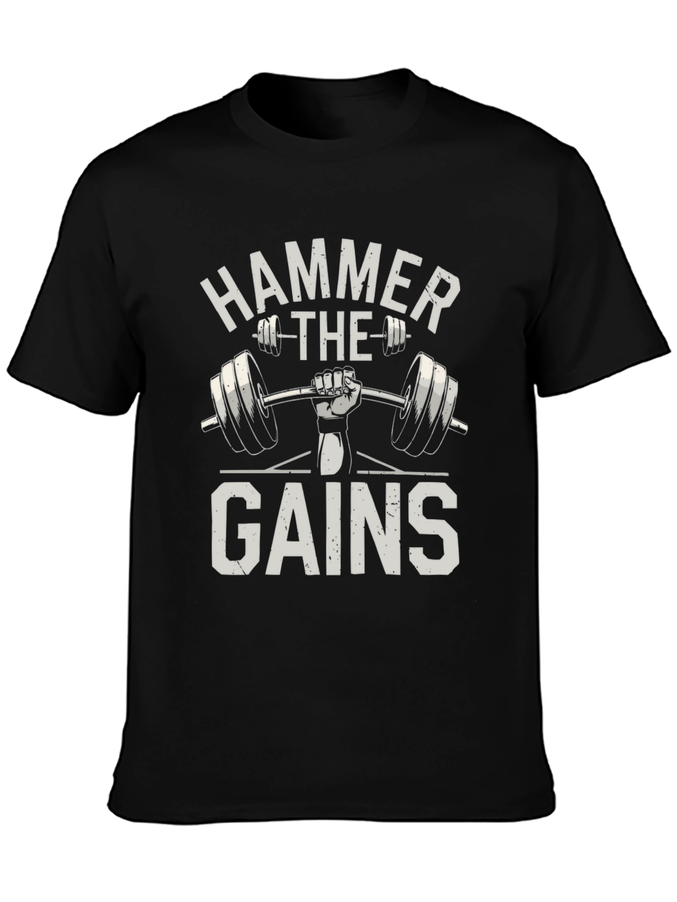 Hammer The Gains Weightlifting T-Shirt