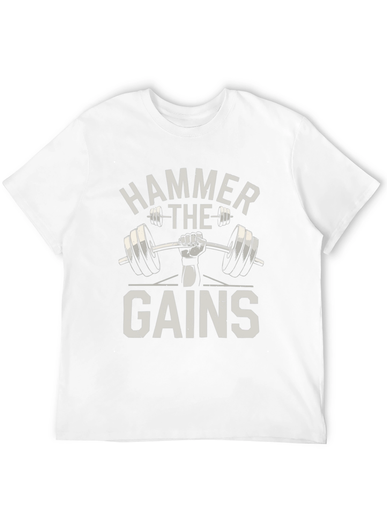 Hammer The Gains Weightlifting T-Shirt