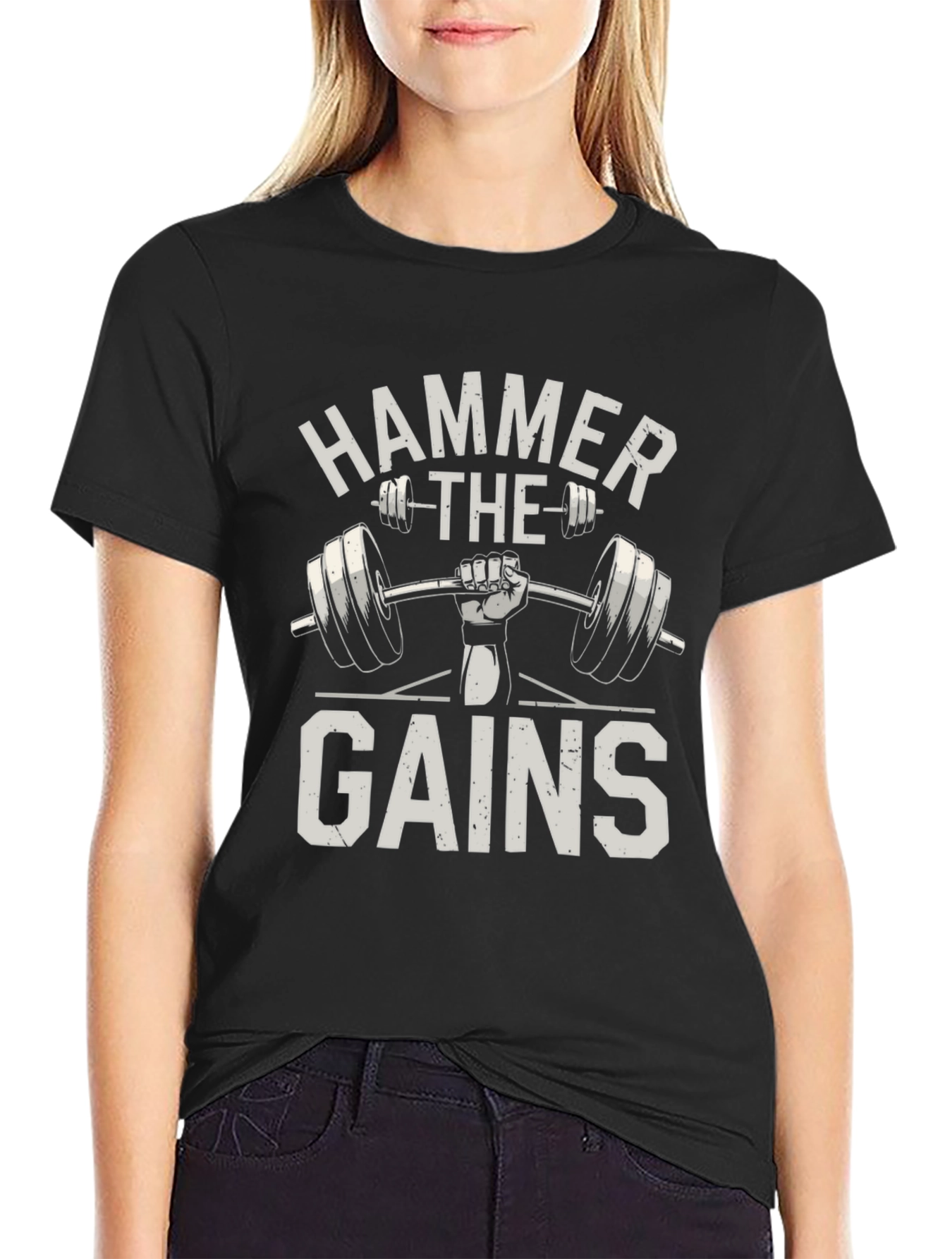 Hammer The Gains Weightlifting T-Shirt