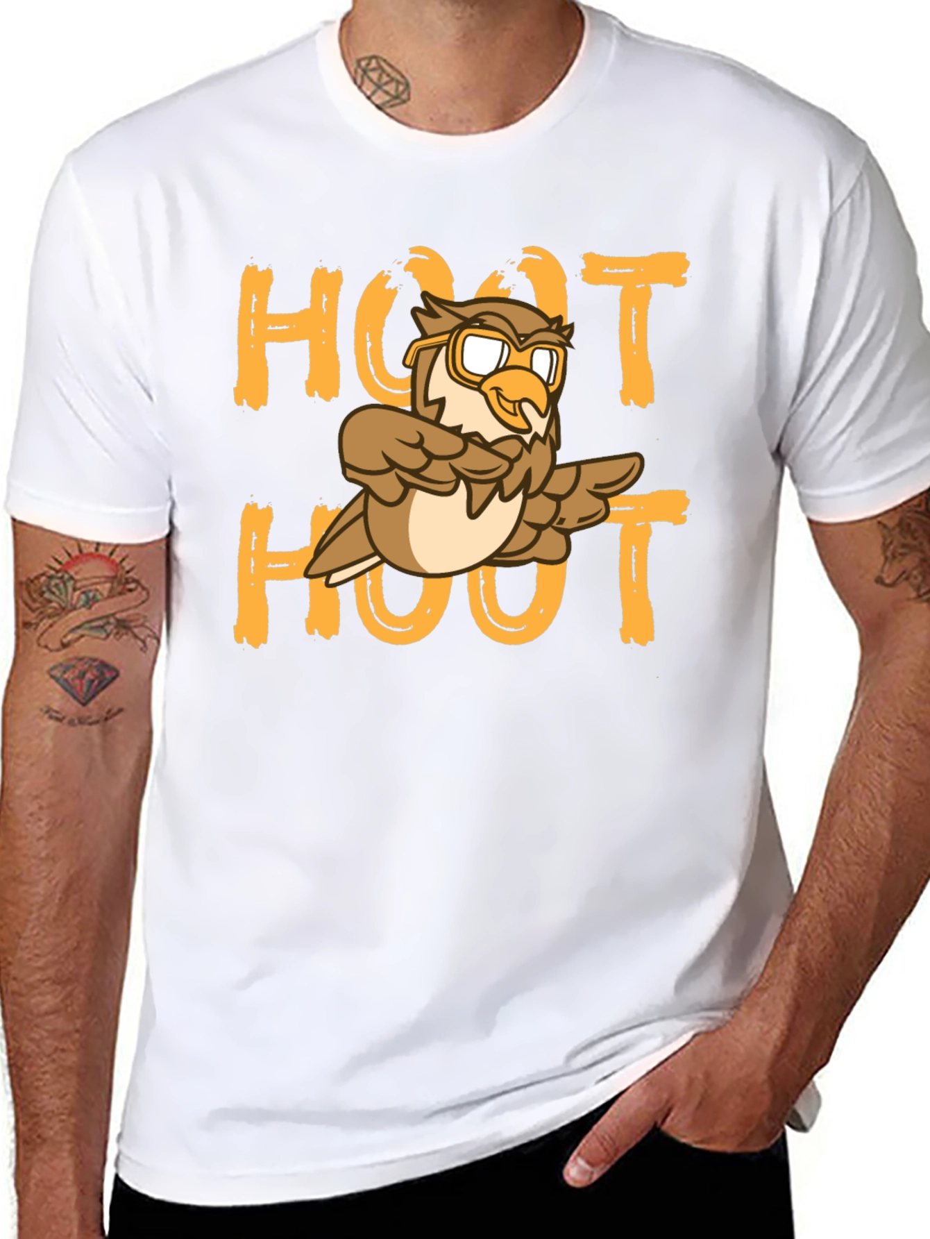 Hoot Hoot Owl Graphic Tee