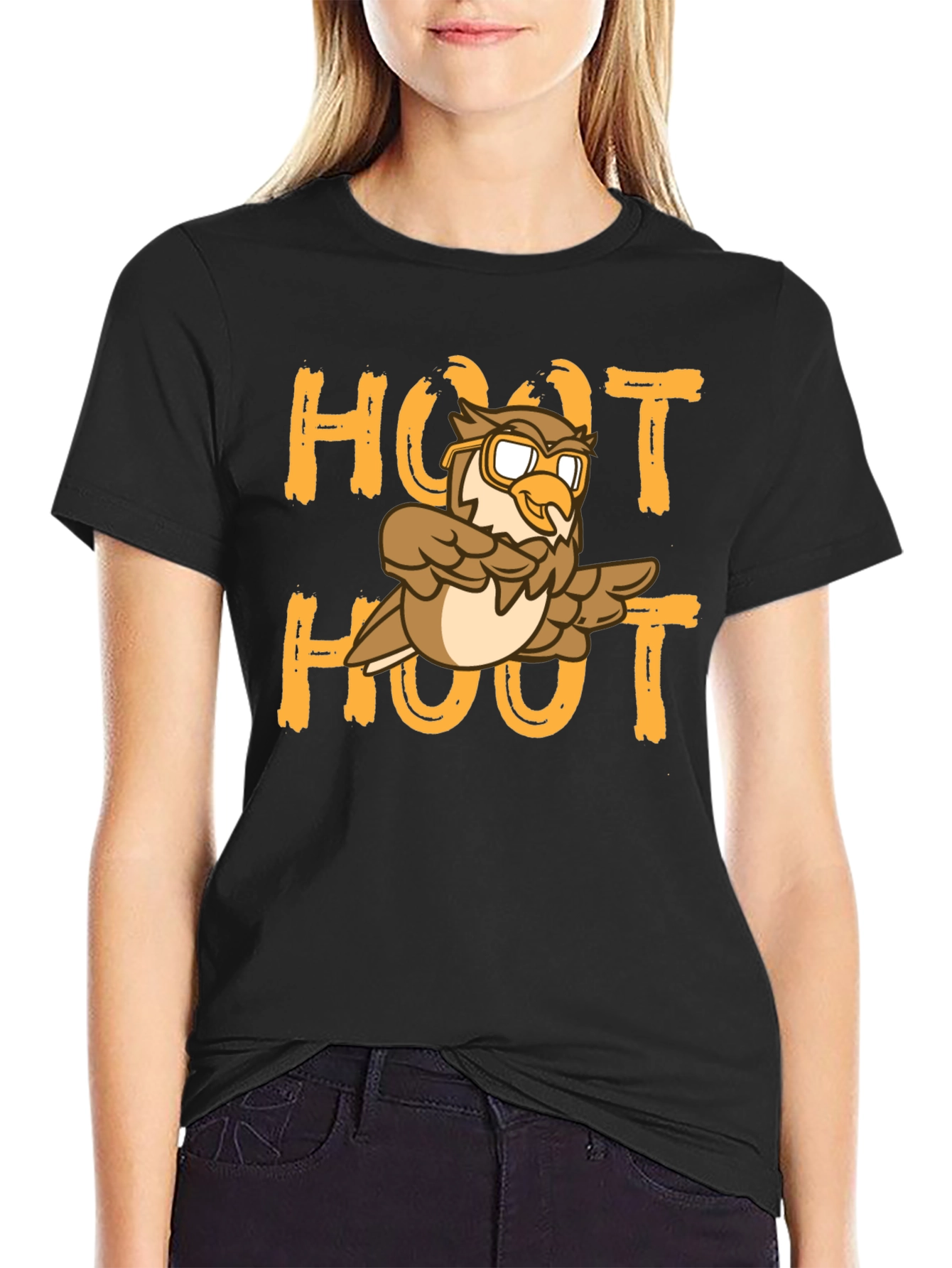 Hoot Hoot Owl Graphic Tee