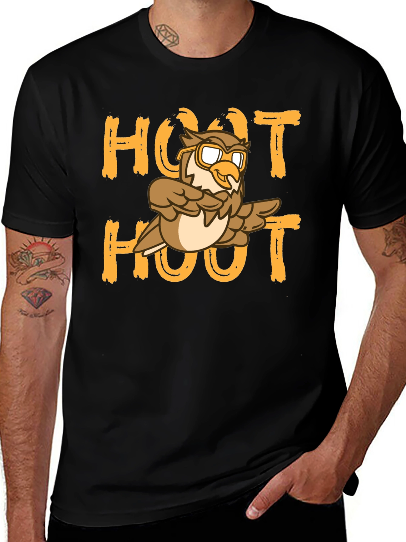 Hoot Hoot Owl Graphic Tee
