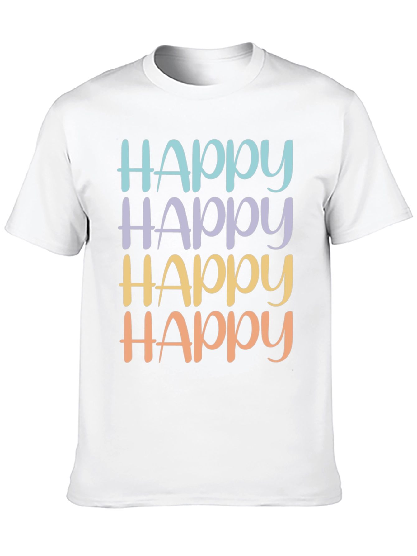 Happy Easter Graphic Tee - Soft Cotton Blend