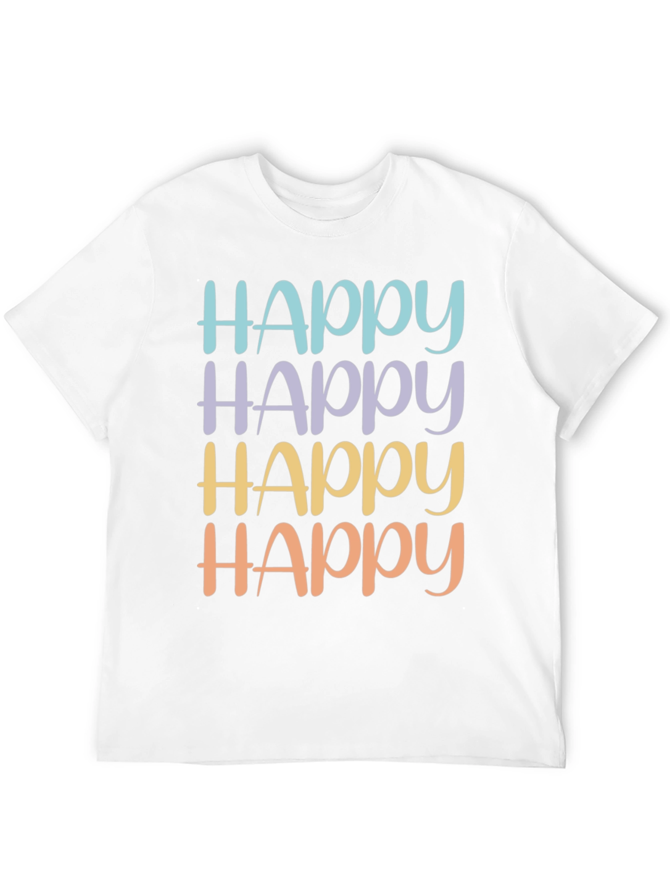 Happy Easter Graphic Tee - Soft Cotton Blend