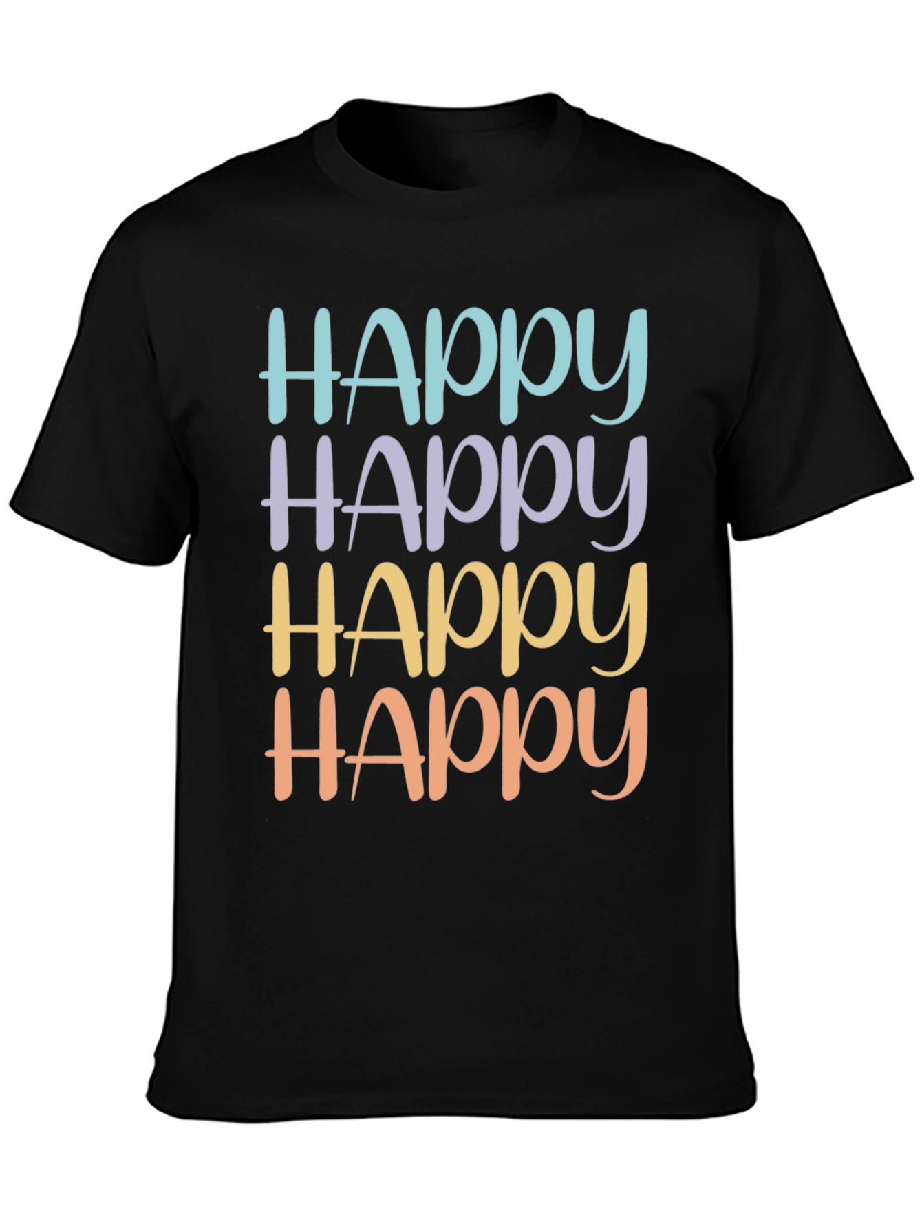 Happy Easter Graphic Tee - Soft Cotton Blend
