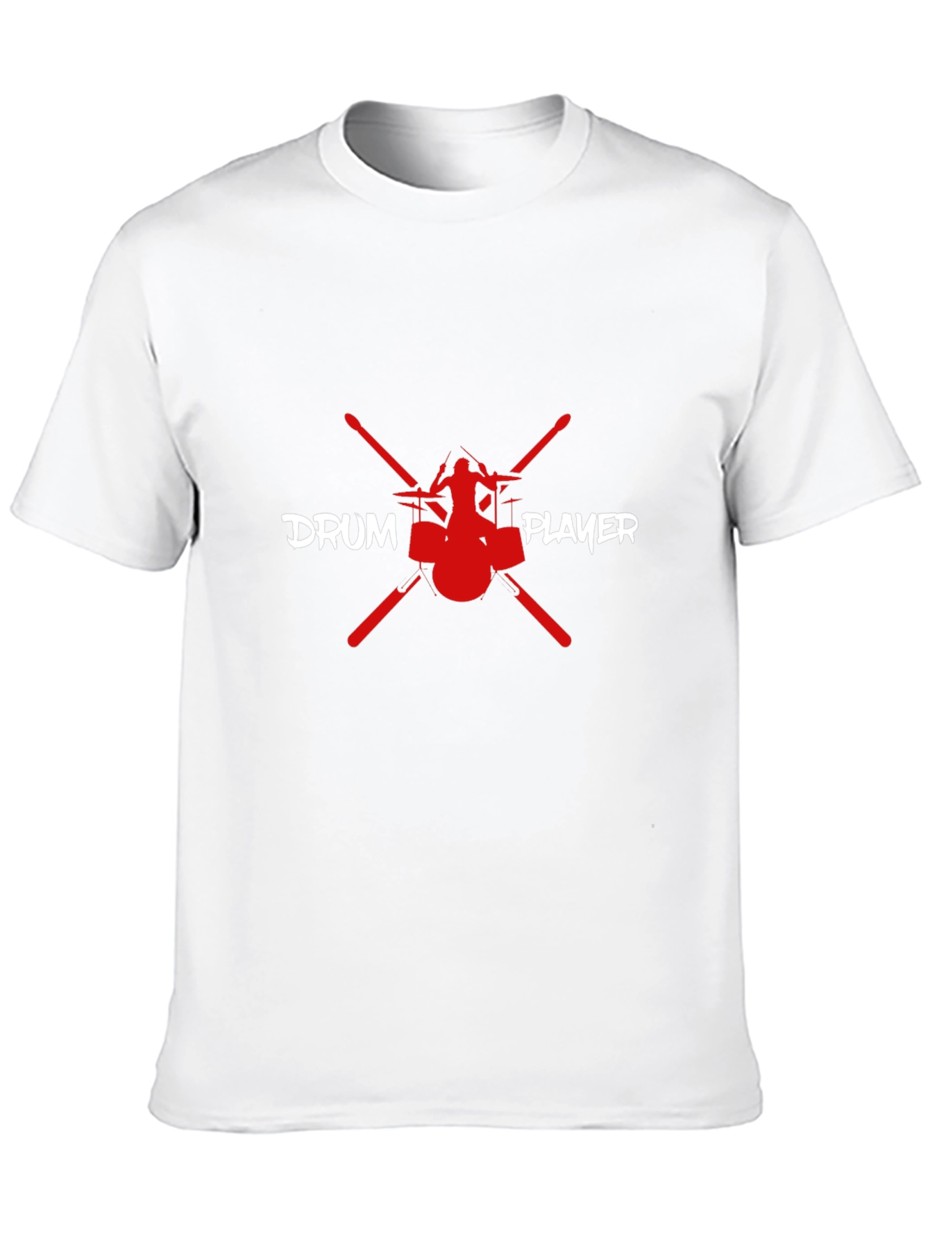 Drum Player Graphic Tee - Musician T-Shirt