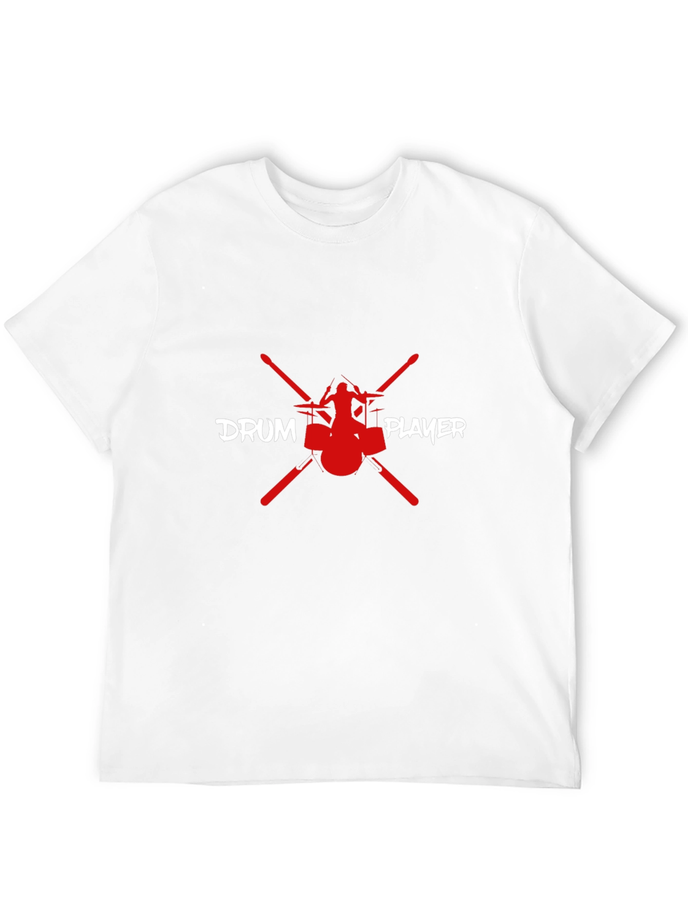 Drum Player Graphic Tee - Musician T-Shirt