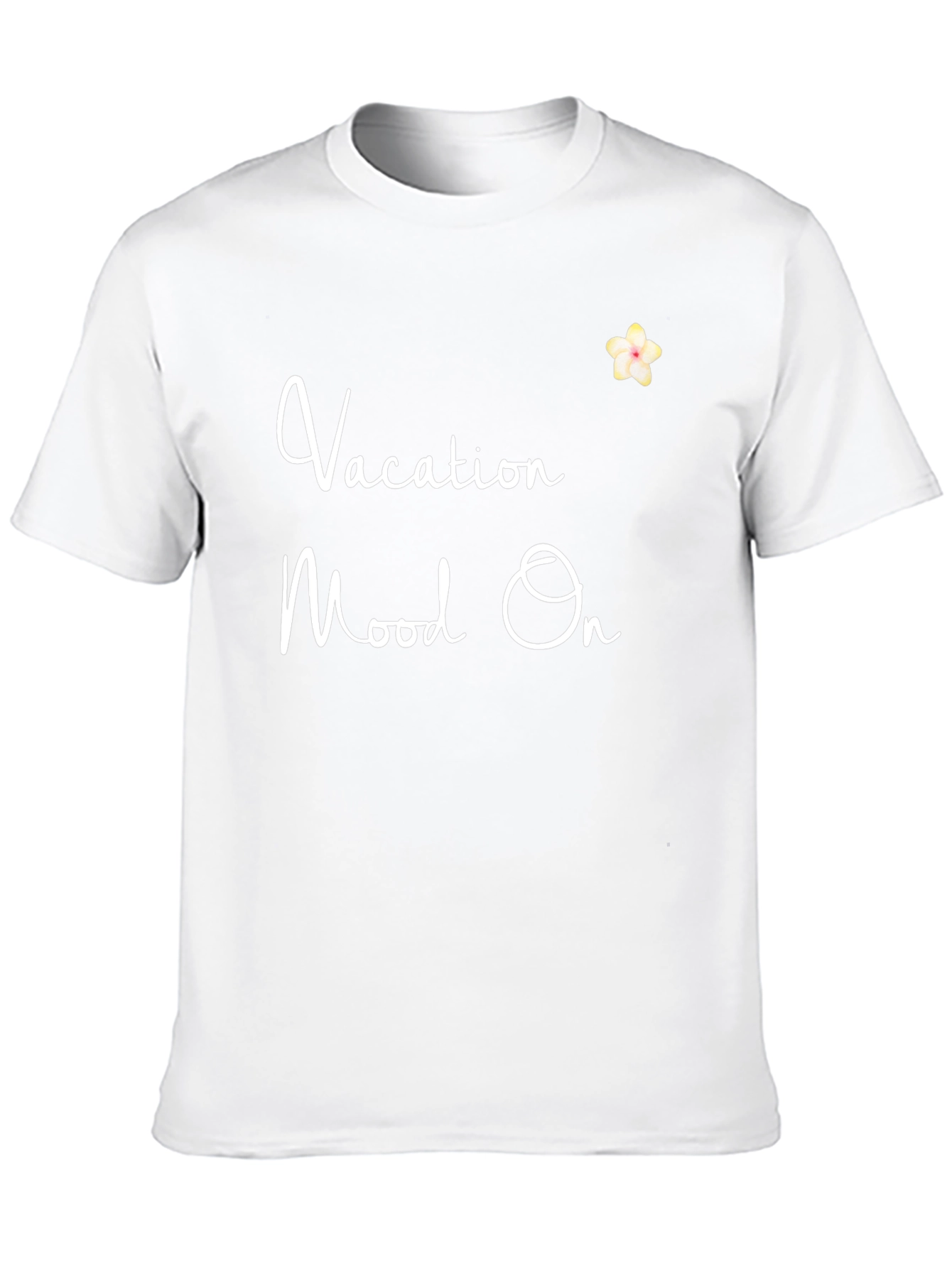 Vacation Mode On Graphic T-Shirt - Black
