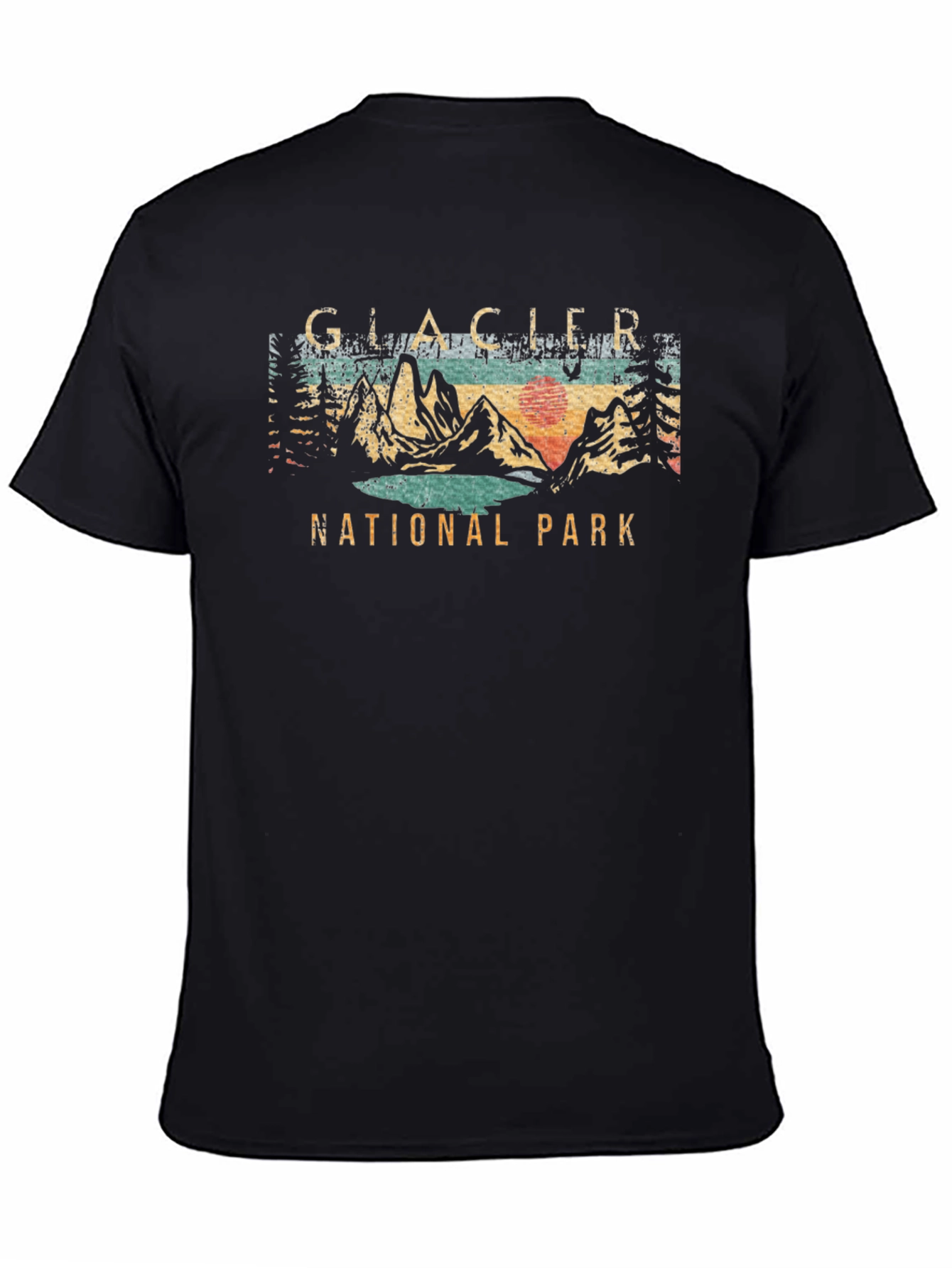 Glacier National Park Graphic T-Shirt
