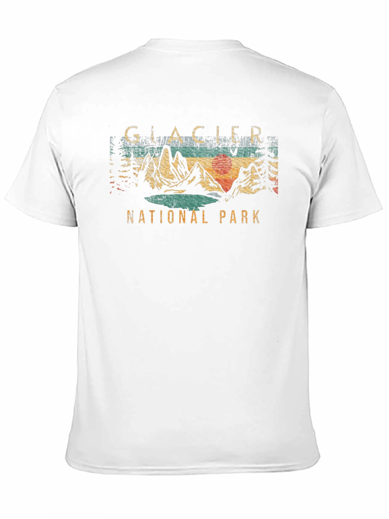 Glacier National Park Graphic T-Shirt
