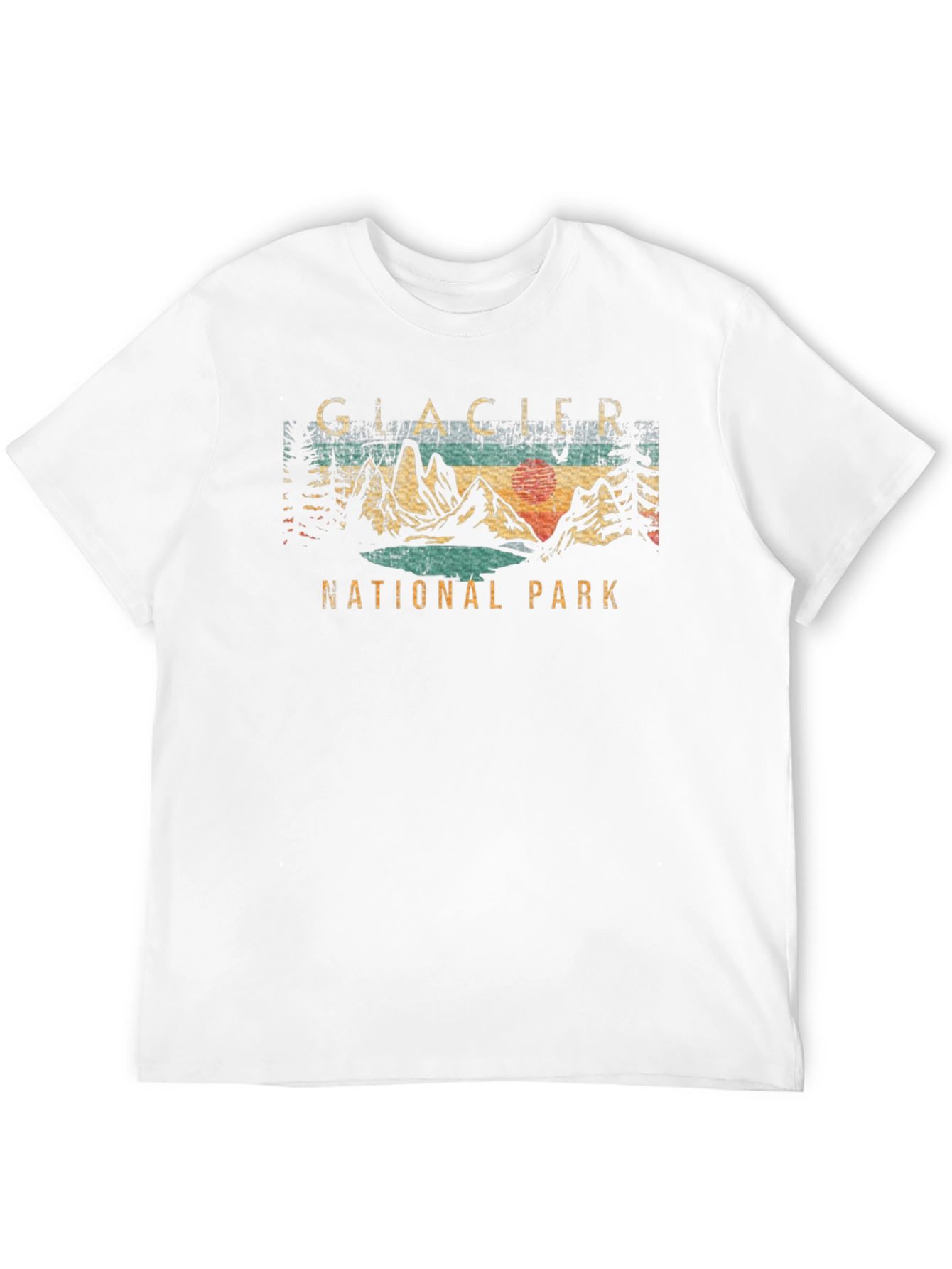 Glacier National Park Graphic T-Shirt