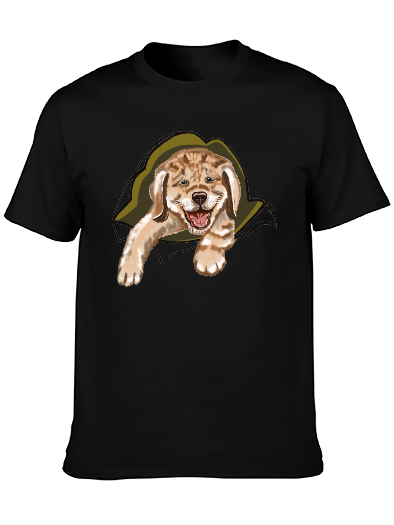 Dog Peek-a-Boo T-Shirt