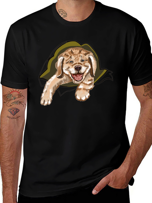 Dog Peek-a-Boo T-Shirt