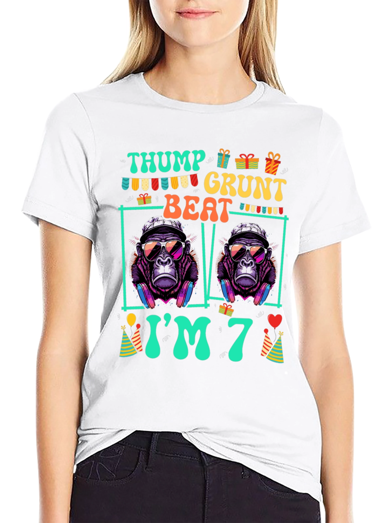 Thump Grunt Beat Im 7 T-Shirt