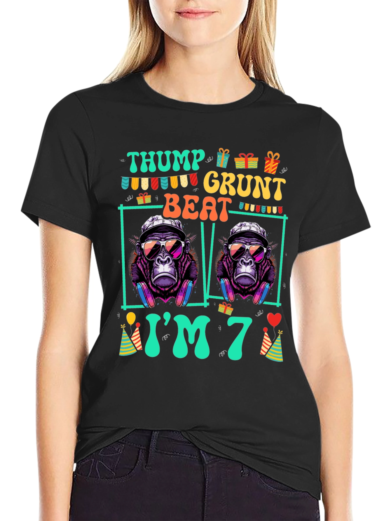 Thump Grunt Beat Im 7 T-Shirt