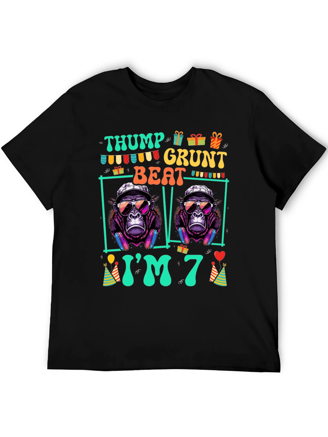 Thump Grunt Beat Im 7 T-Shirt