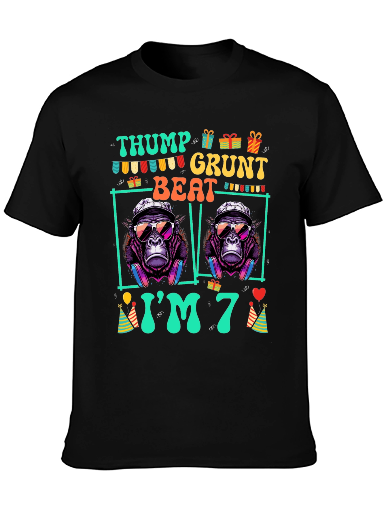 Thump Grunt Beat Im 7 T-Shirt