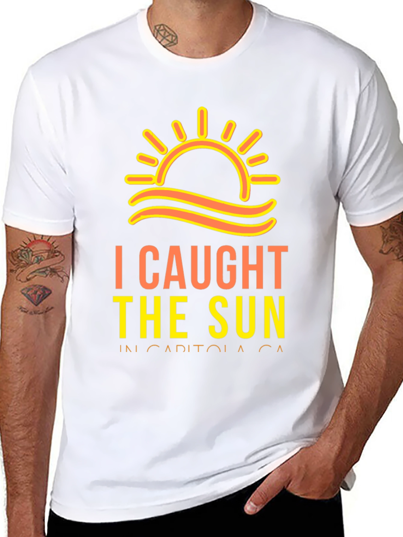 I Caught the Sun T-Shirt - Capitola CA