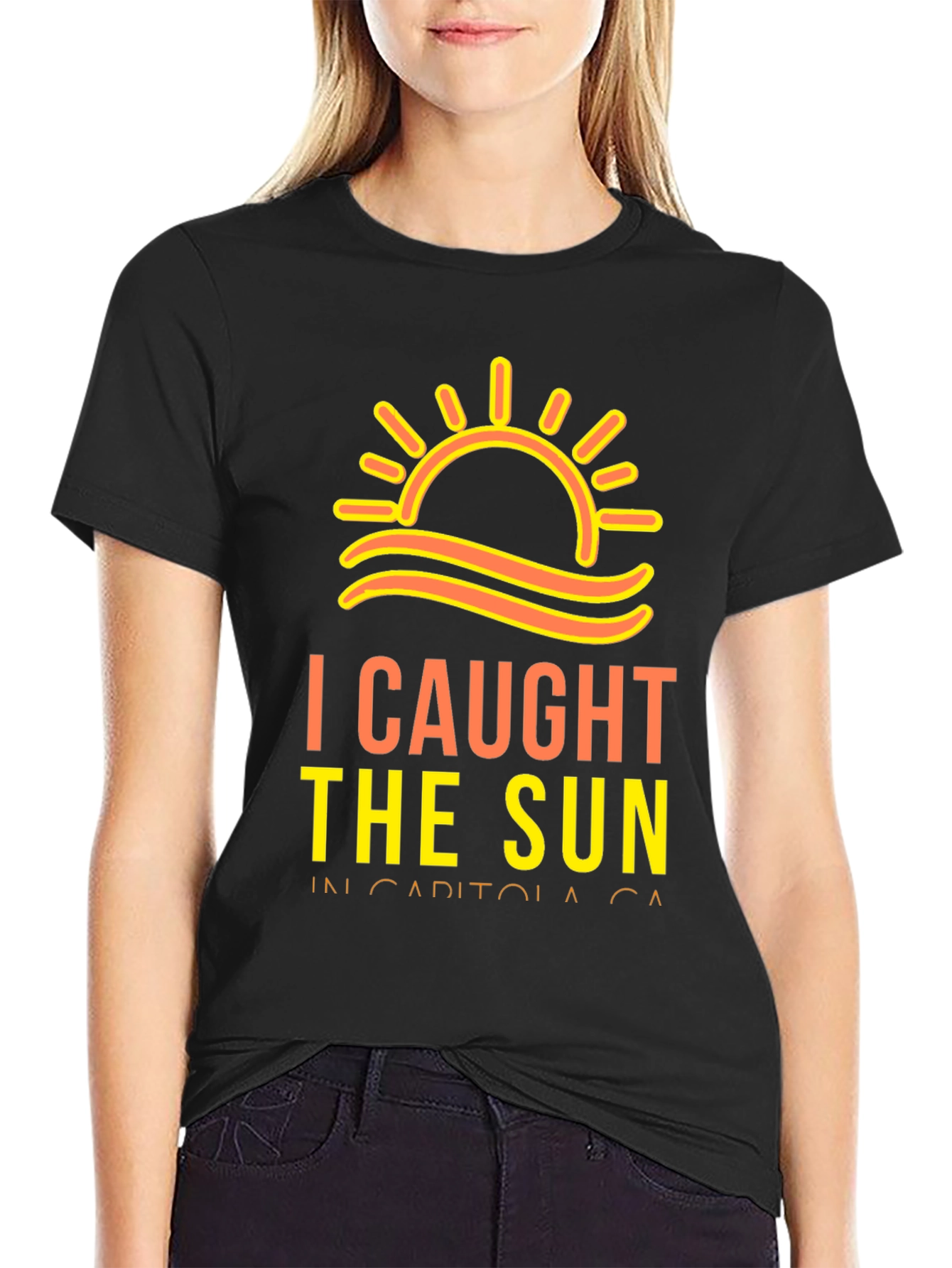 I Caught the Sun T-Shirt - Capitola CA