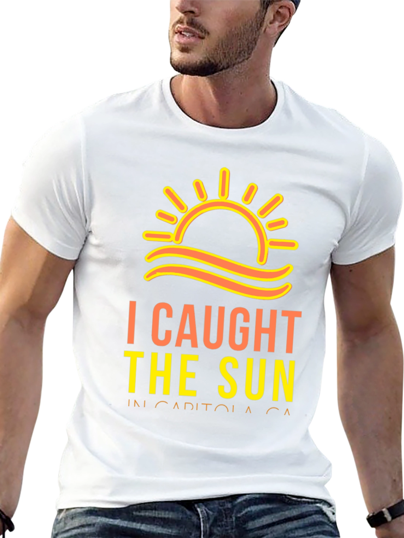 I Caught the Sun T-Shirt - Capitola CA