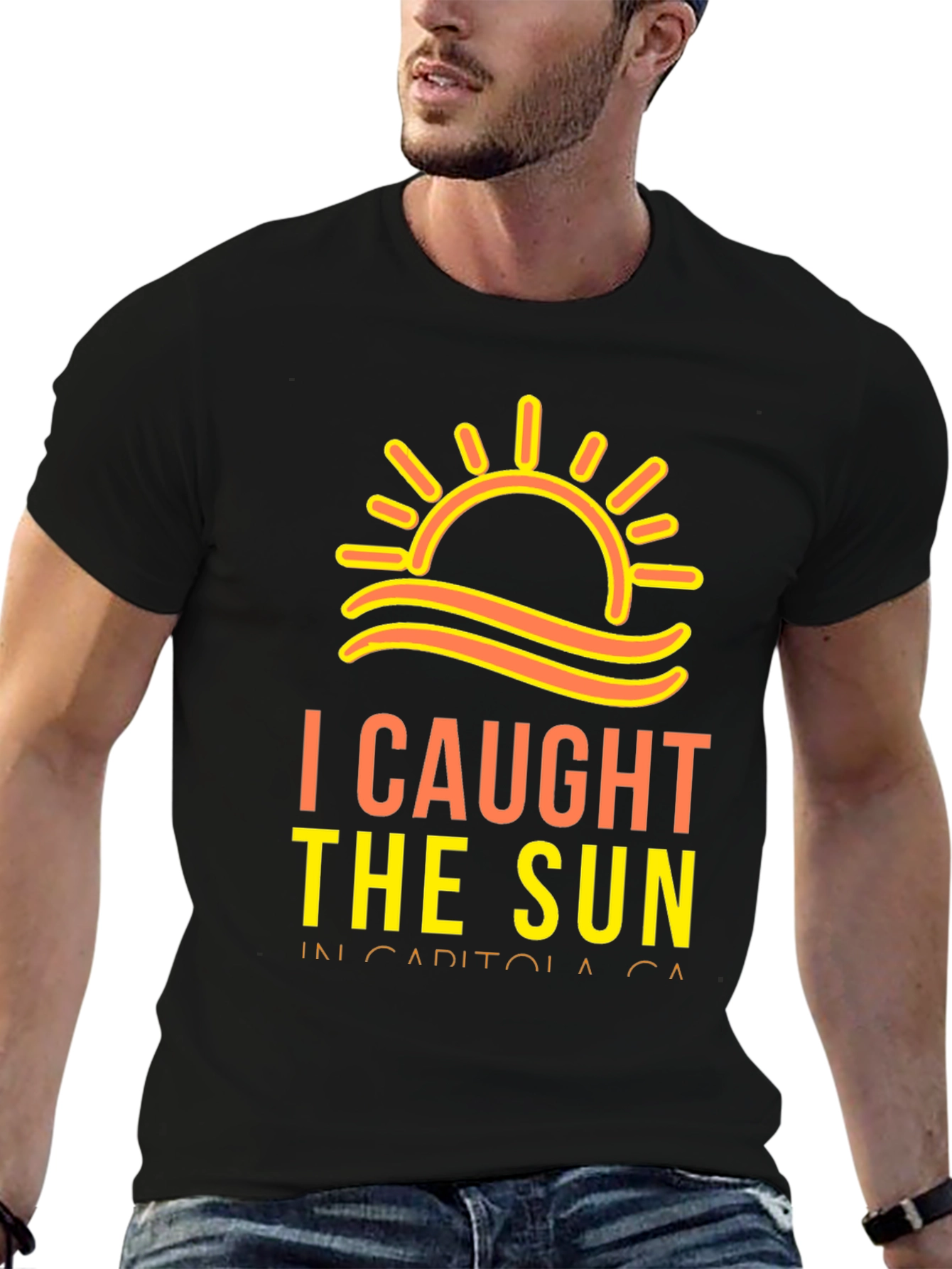 I Caught the Sun T-Shirt - Capitola CA