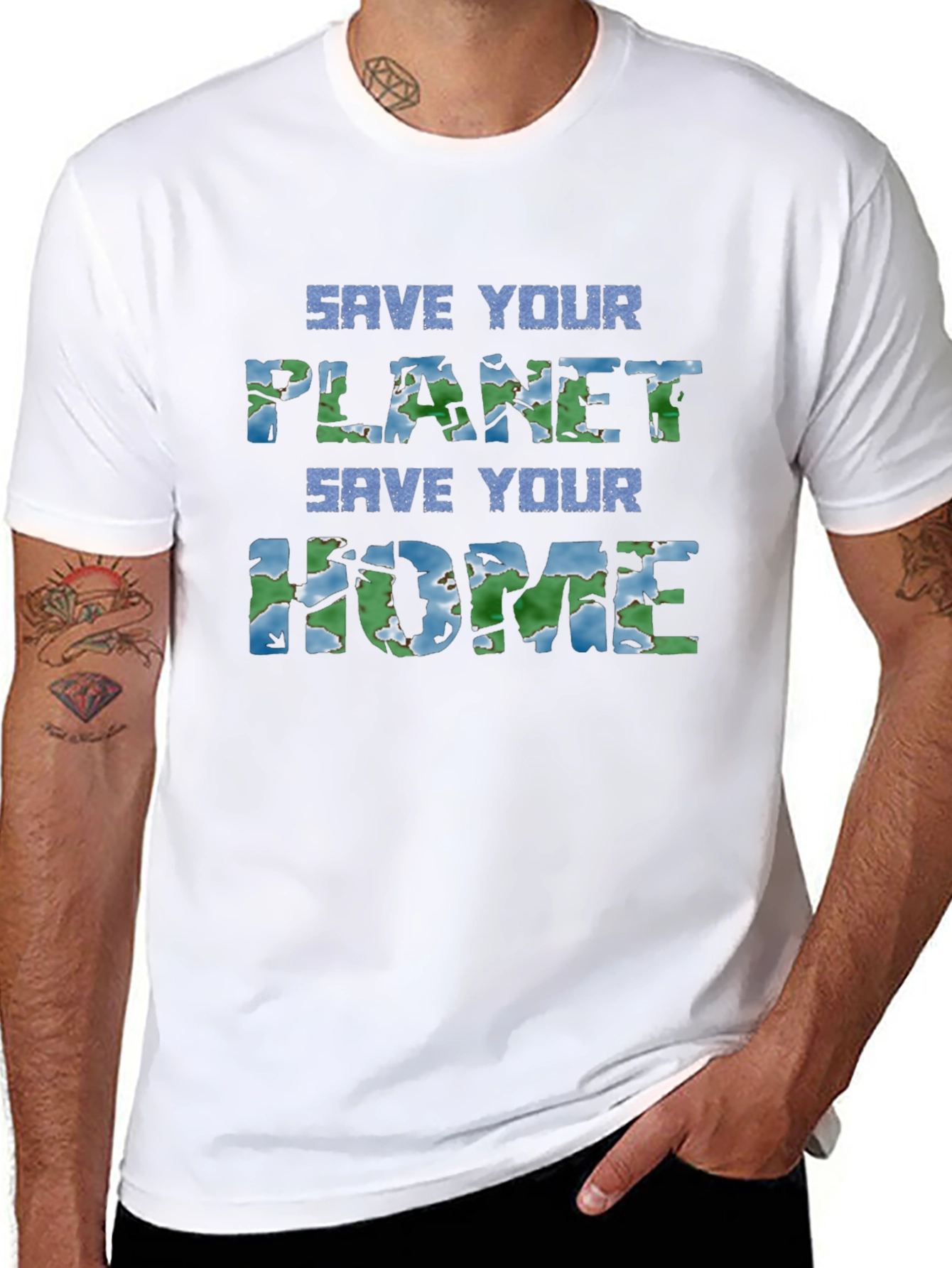 Save Your Planet Save Your Home T-Shirt