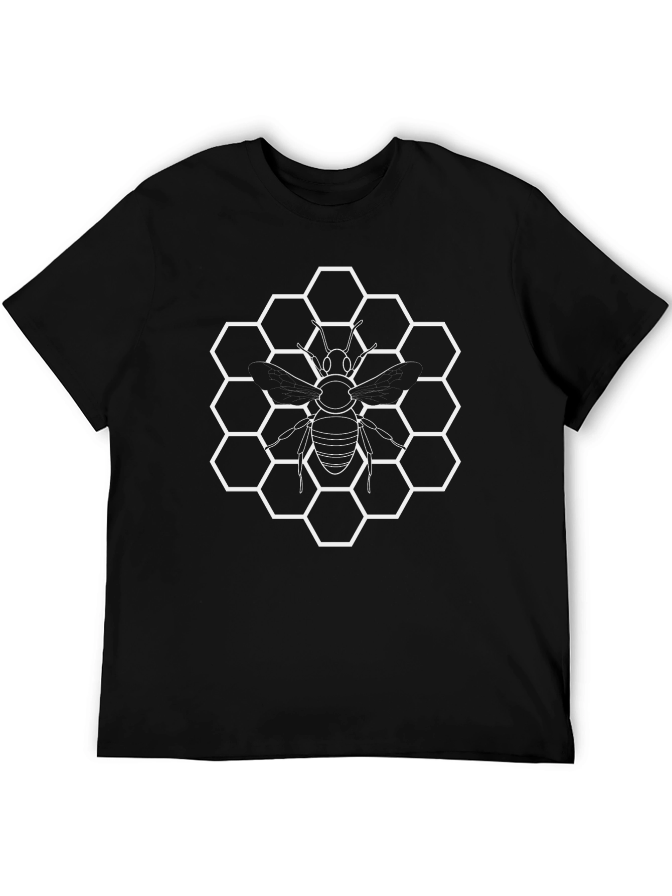 Bee Honeycomb Graphic T-Shirt