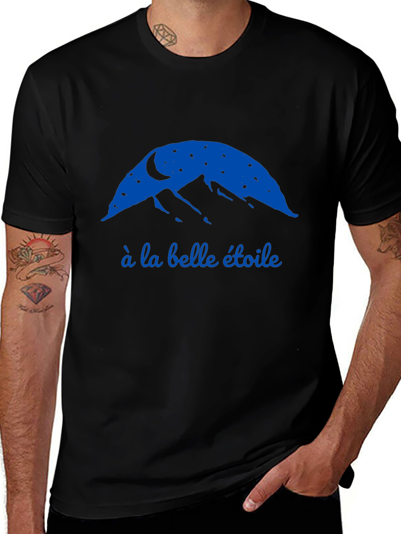 À La Belle Étoile Starry Night Graphic Tee