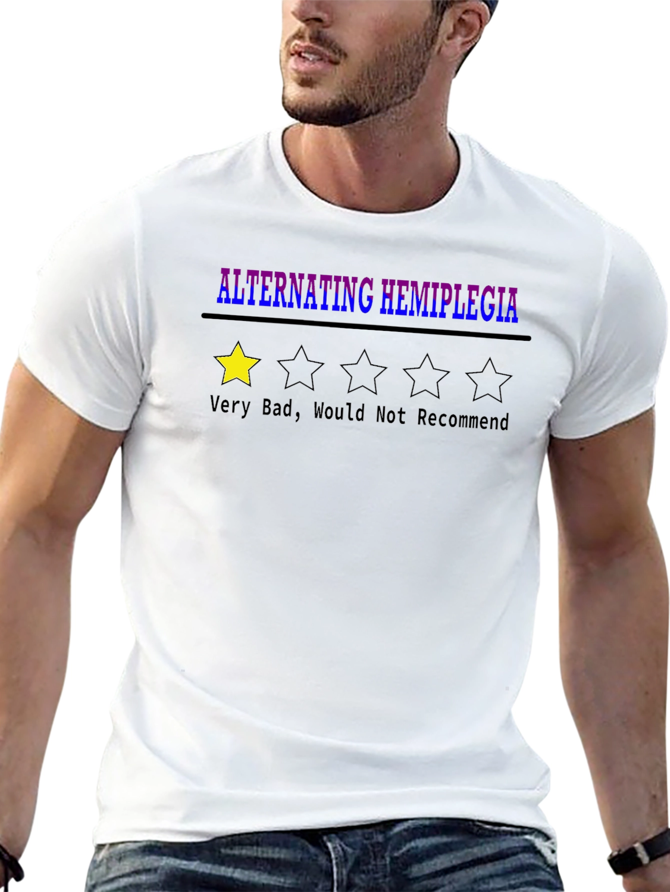 Alternating Hemiplegia T-Shirt - One Star Review Tee