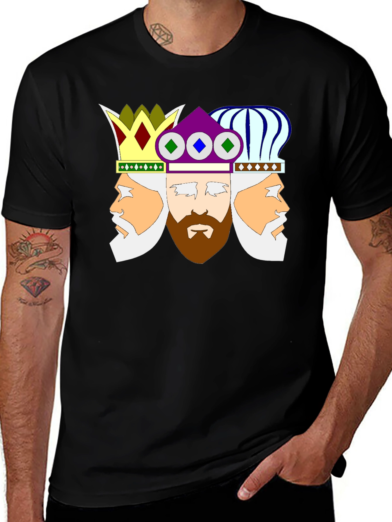 Three Kings Graphic Tee