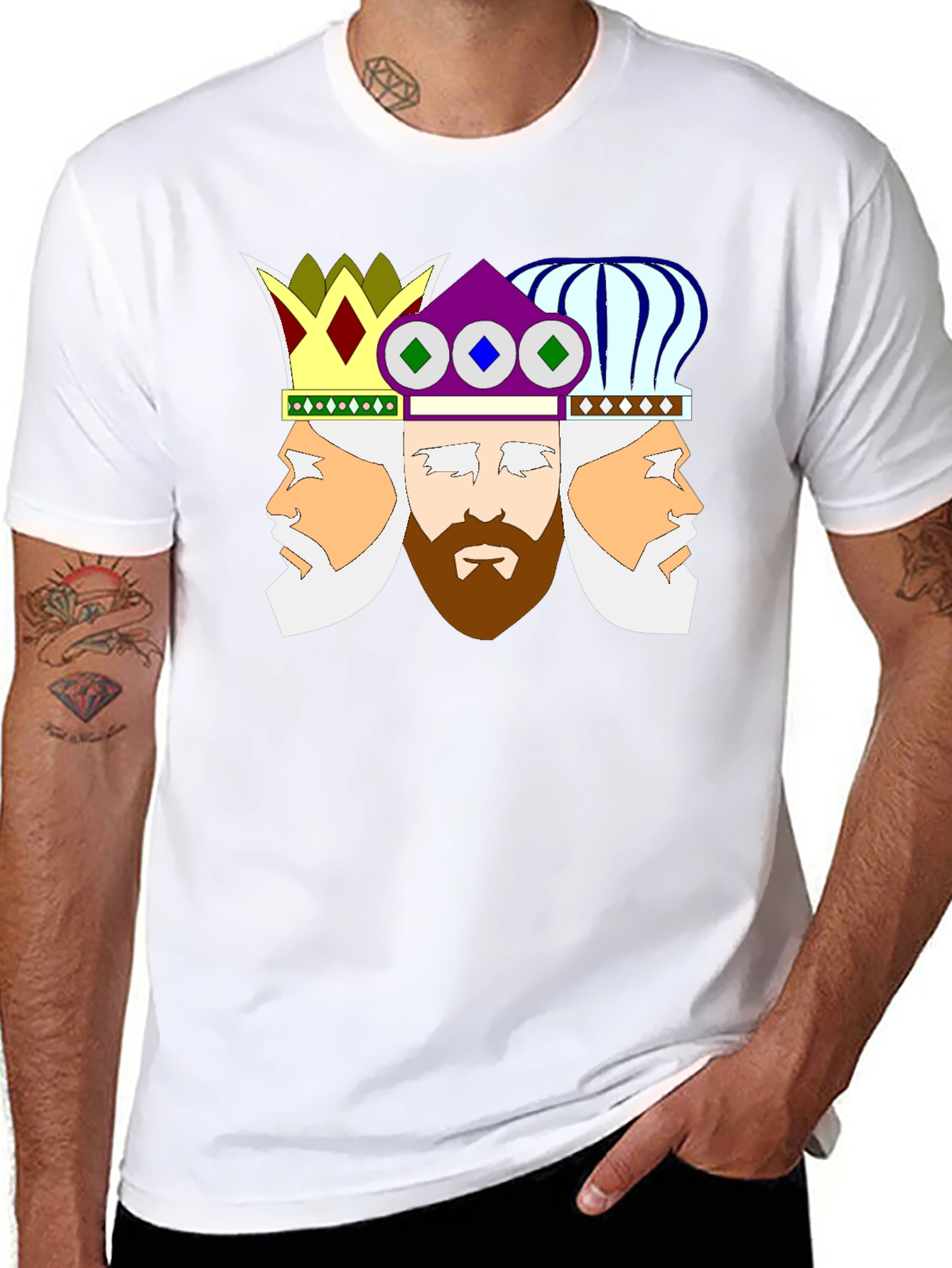 Three Kings Graphic Tee