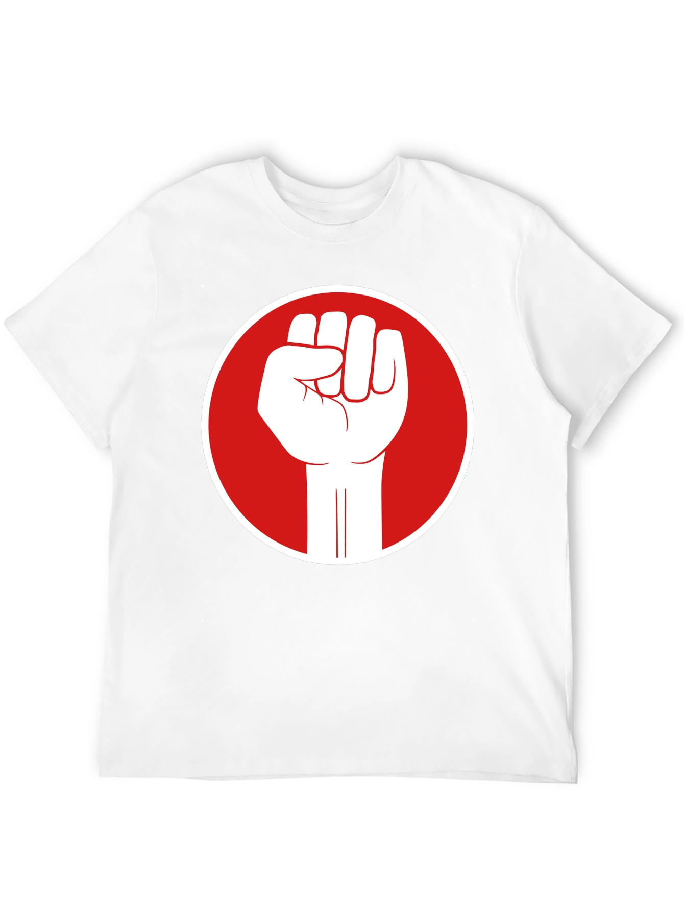 Fist Power T-Shirt - Black Cotton Graphic Tee