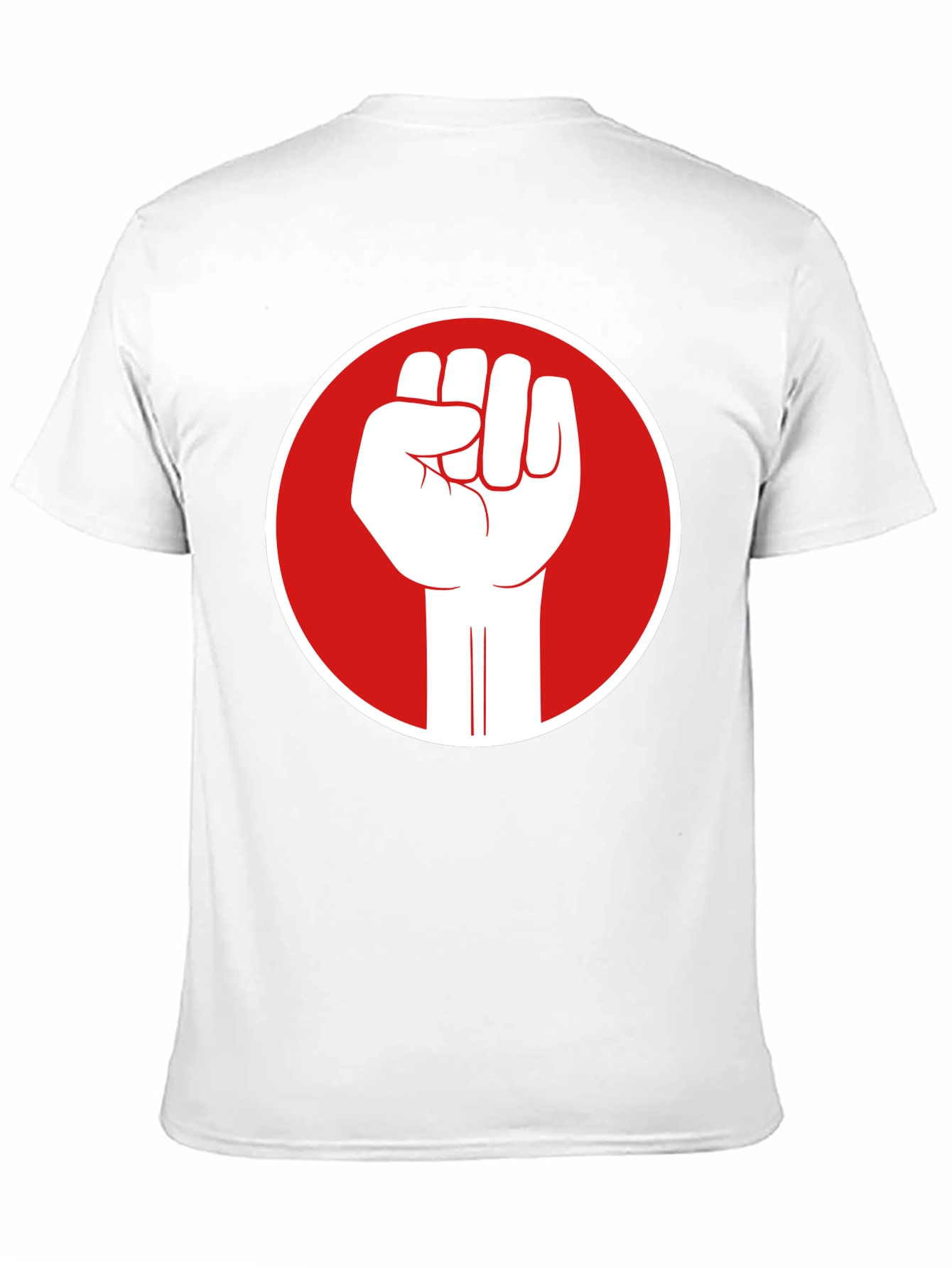 Fist Power T-Shirt - Black Cotton Graphic Tee