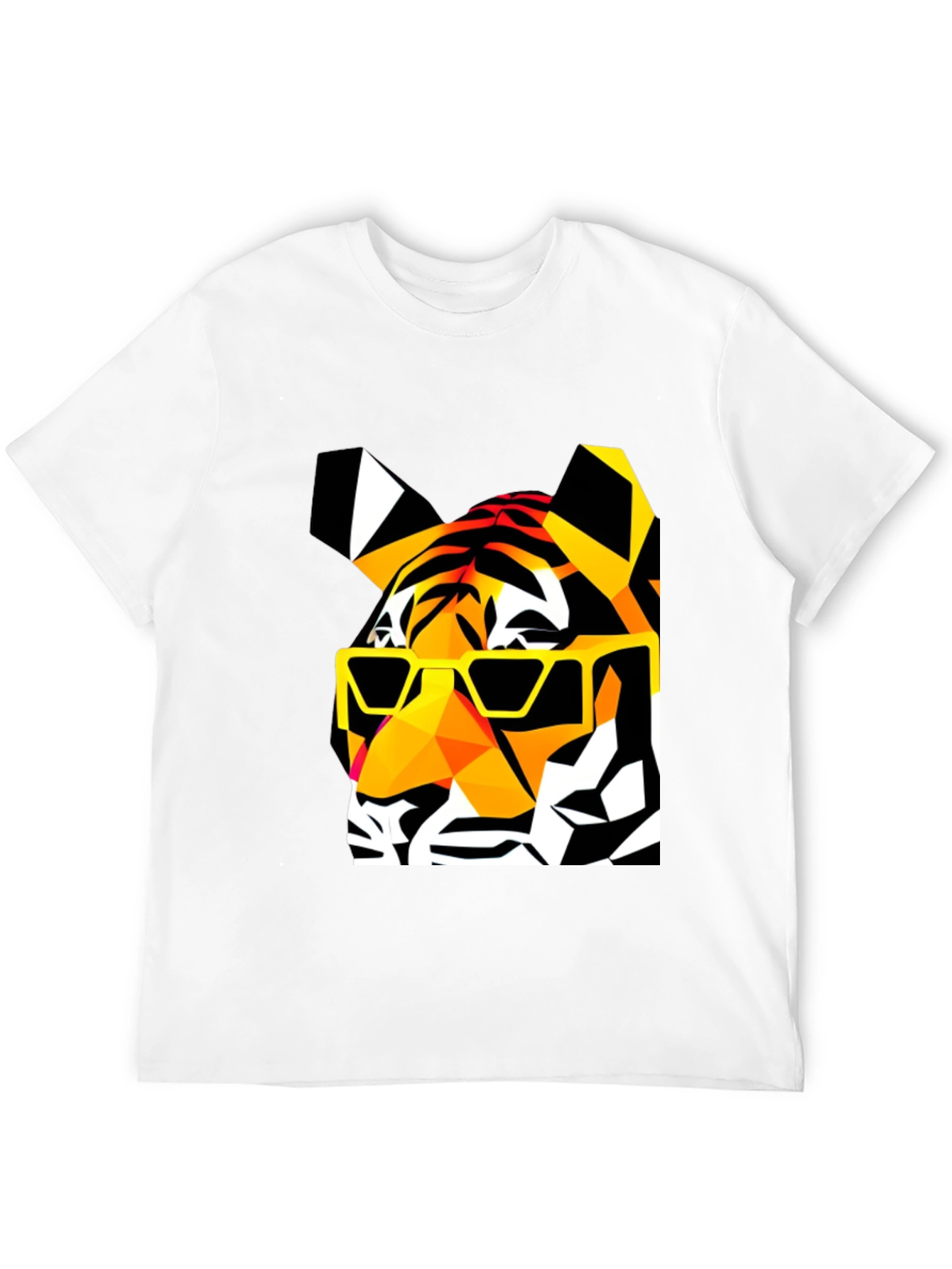 Cool Tiger Graphic T-Shirt - Black