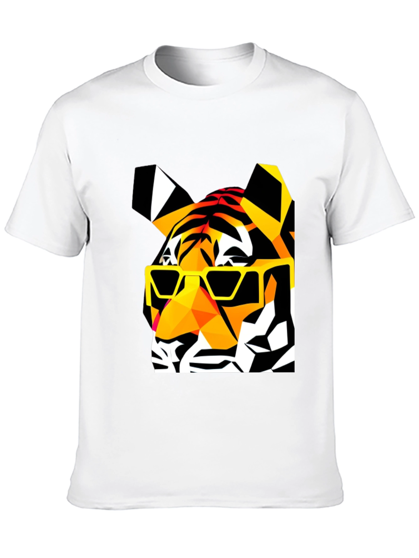 Cool Tiger Graphic T-Shirt - Black