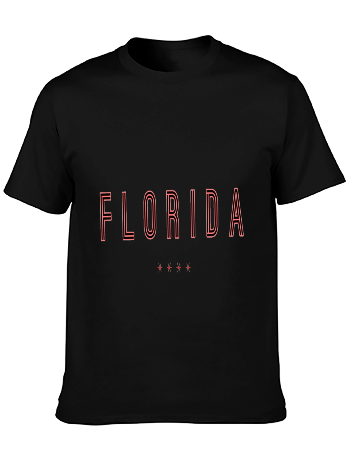 Florida Graphic T-Shirt - Black Tee