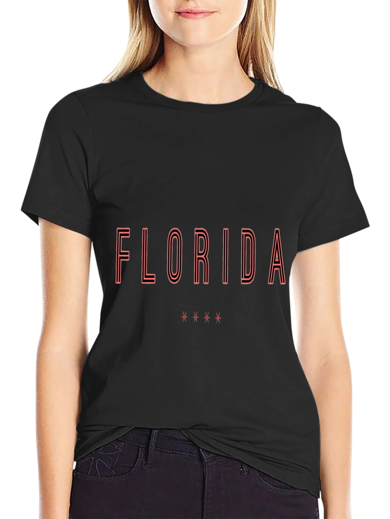 Florida Graphic T-Shirt - Black Tee