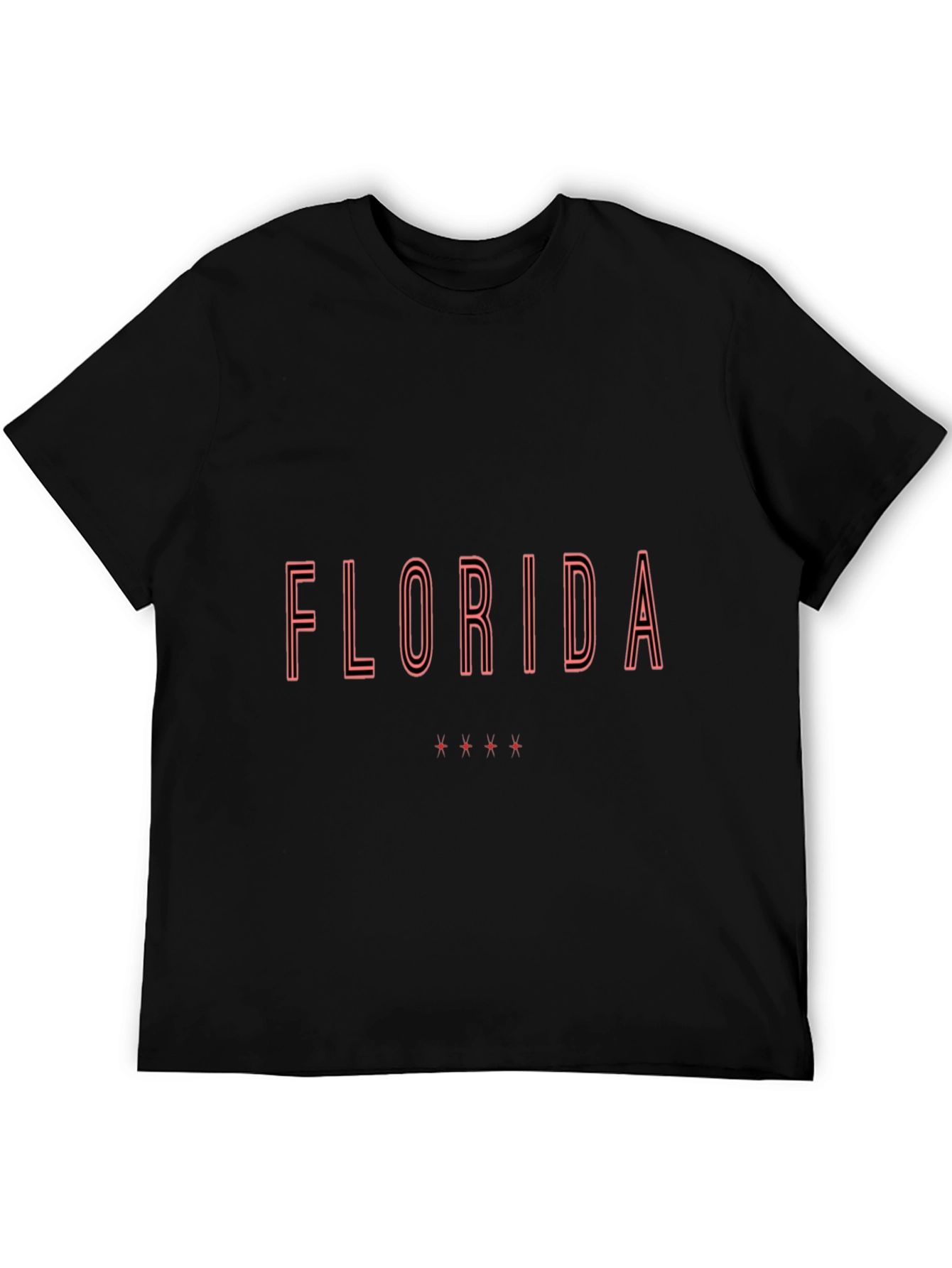 Florida Graphic T-Shirt - Black Tee