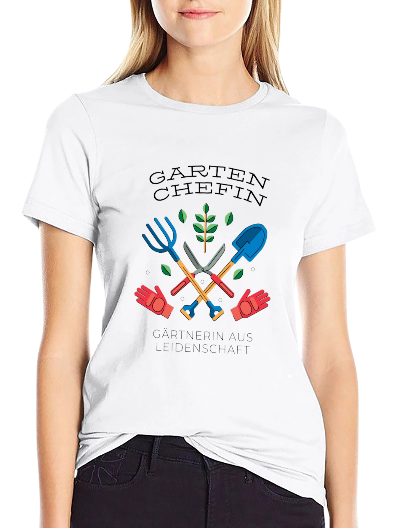 Garten Chefin T-Shirt - Gardening Queen
