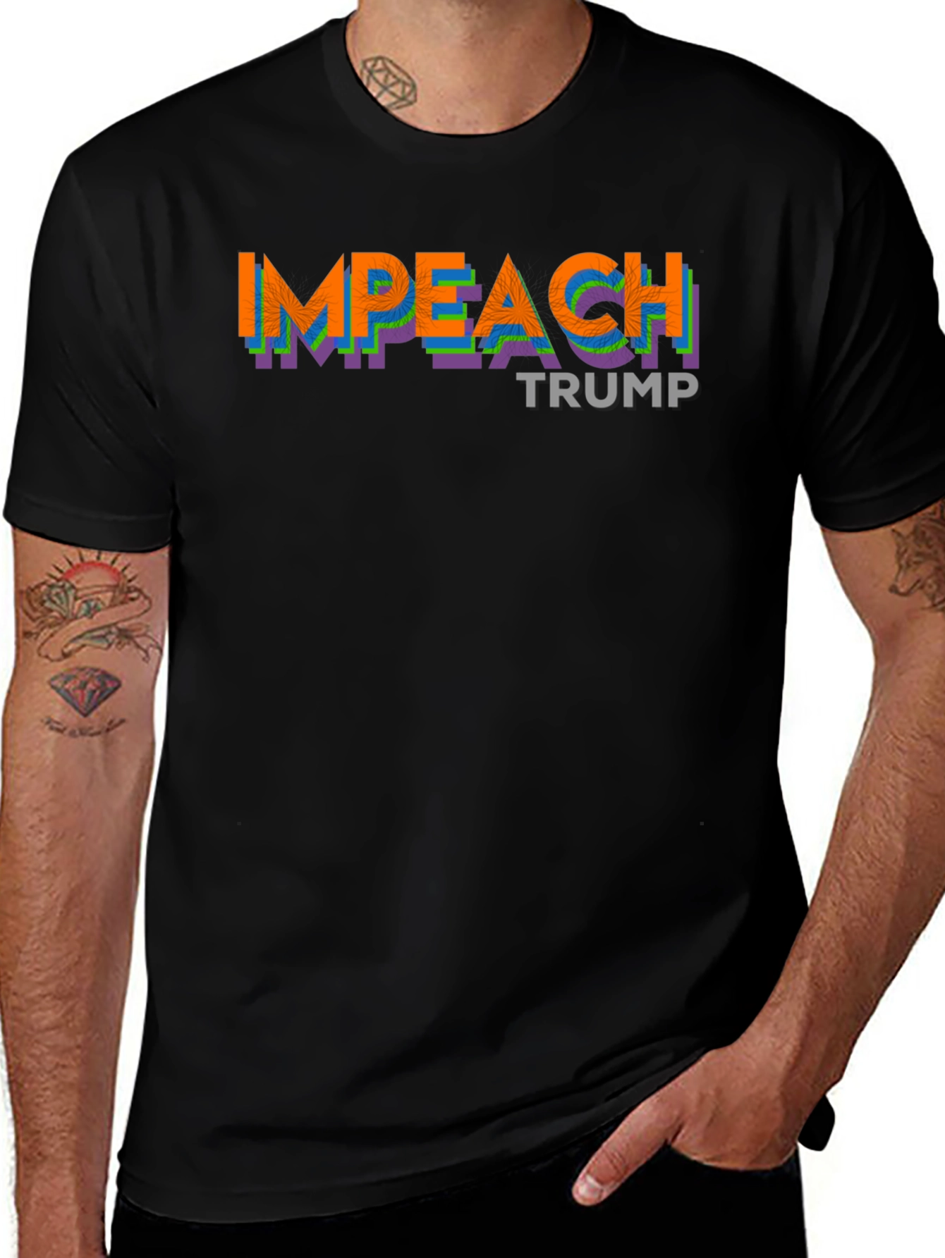 Impeach Trump Graphic Tee