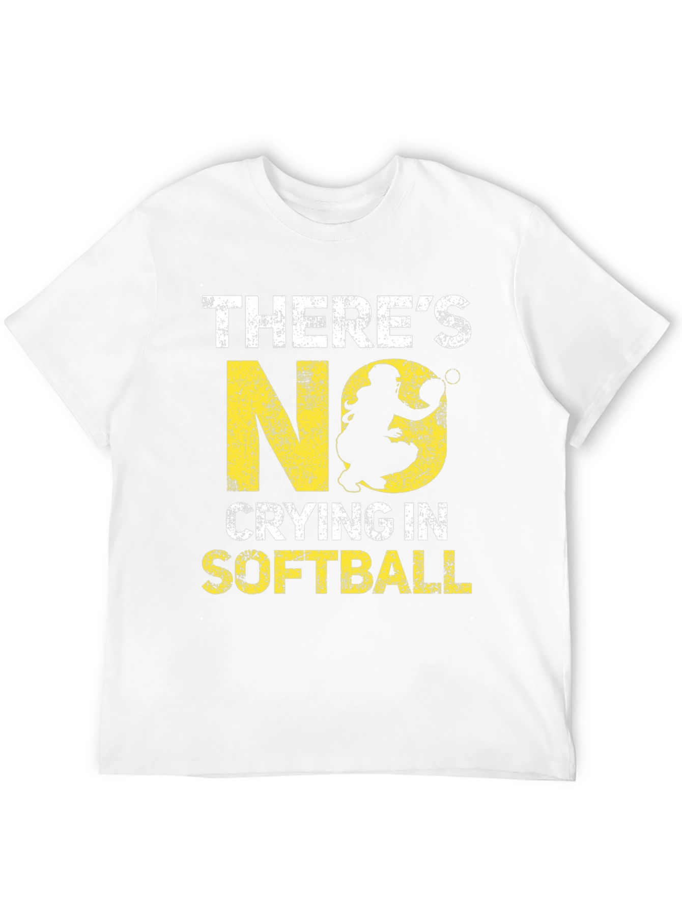 Theres No Crying in Softball Graphic Tee