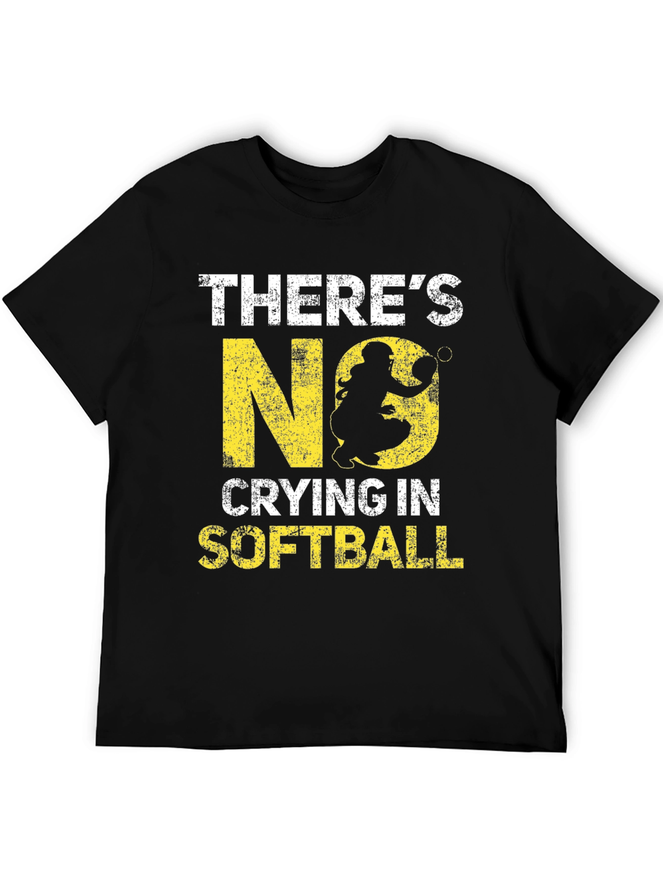 Theres No Crying in Softball Graphic Tee