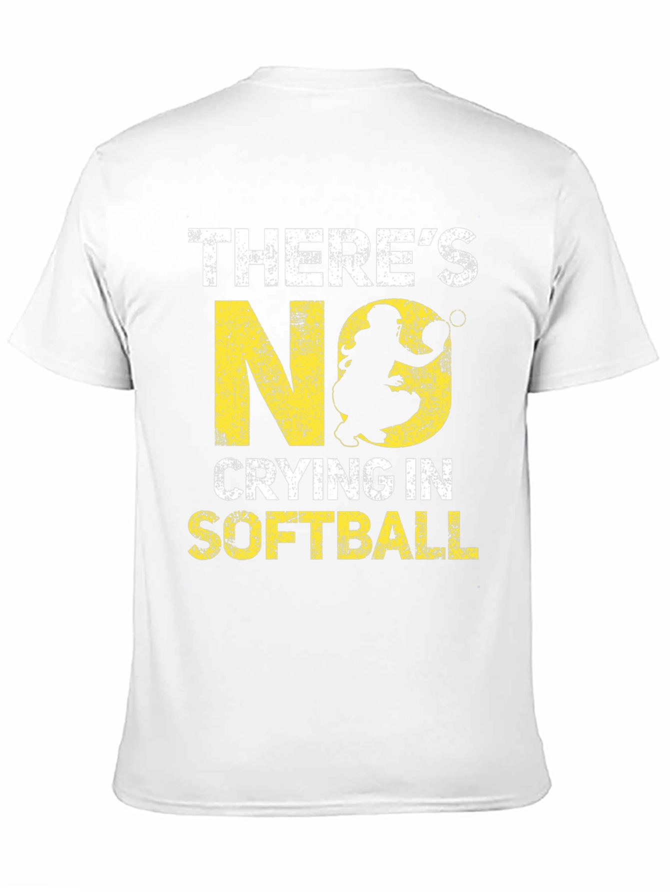 Theres No Crying in Softball Graphic Tee