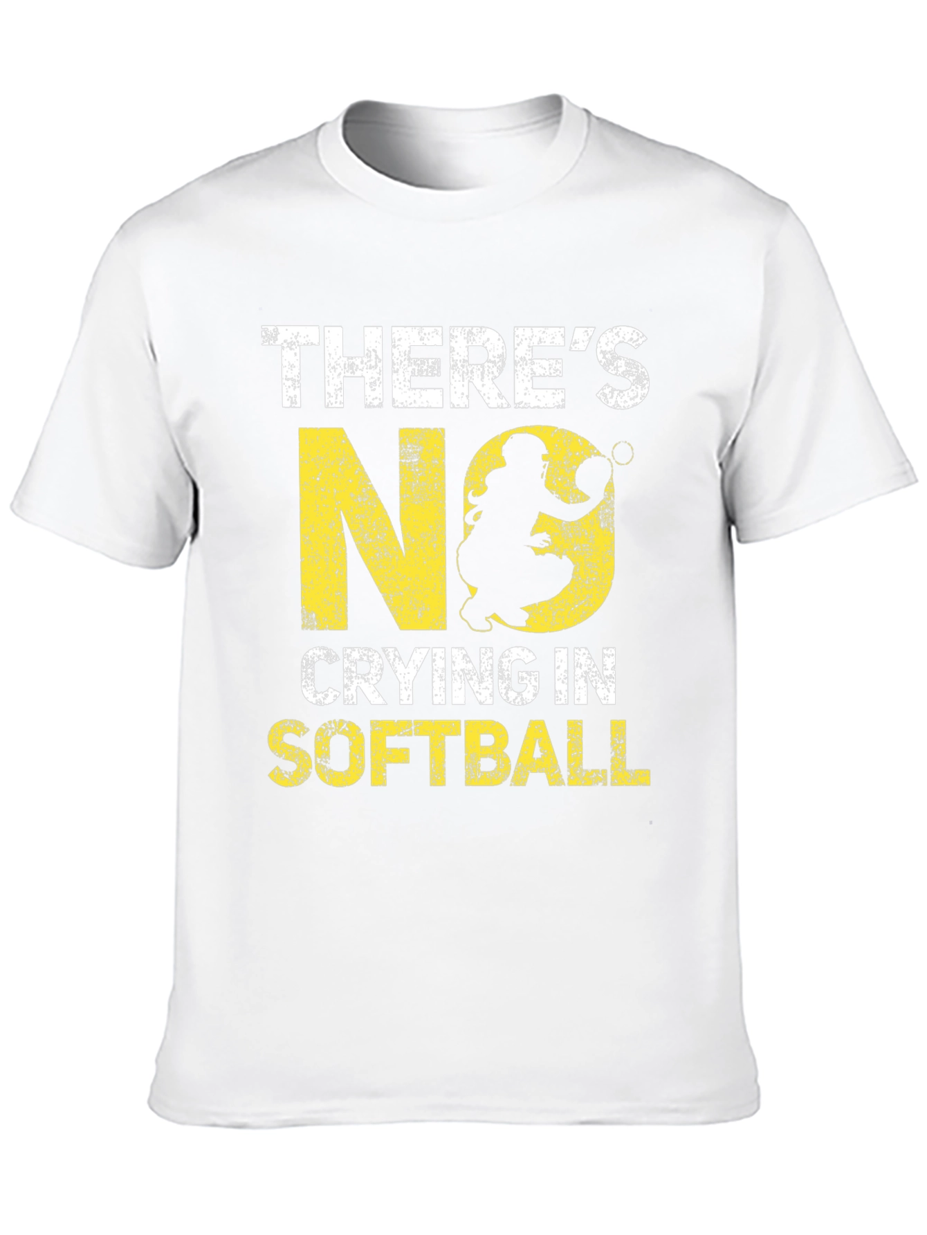 Theres No Crying in Softball Graphic Tee