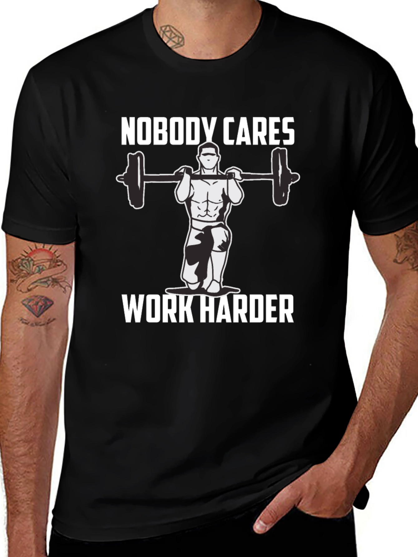 Nobody Cares Work Harder T-Shirt