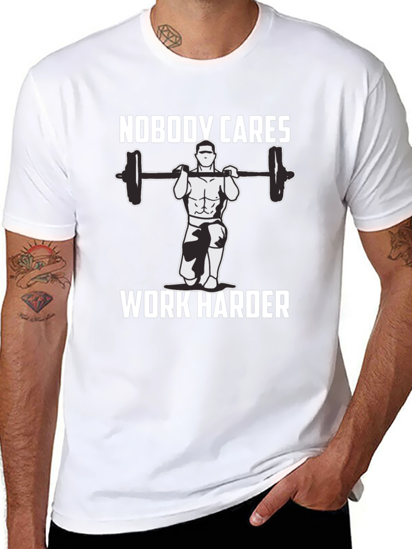 Nobody Cares Work Harder T-Shirt